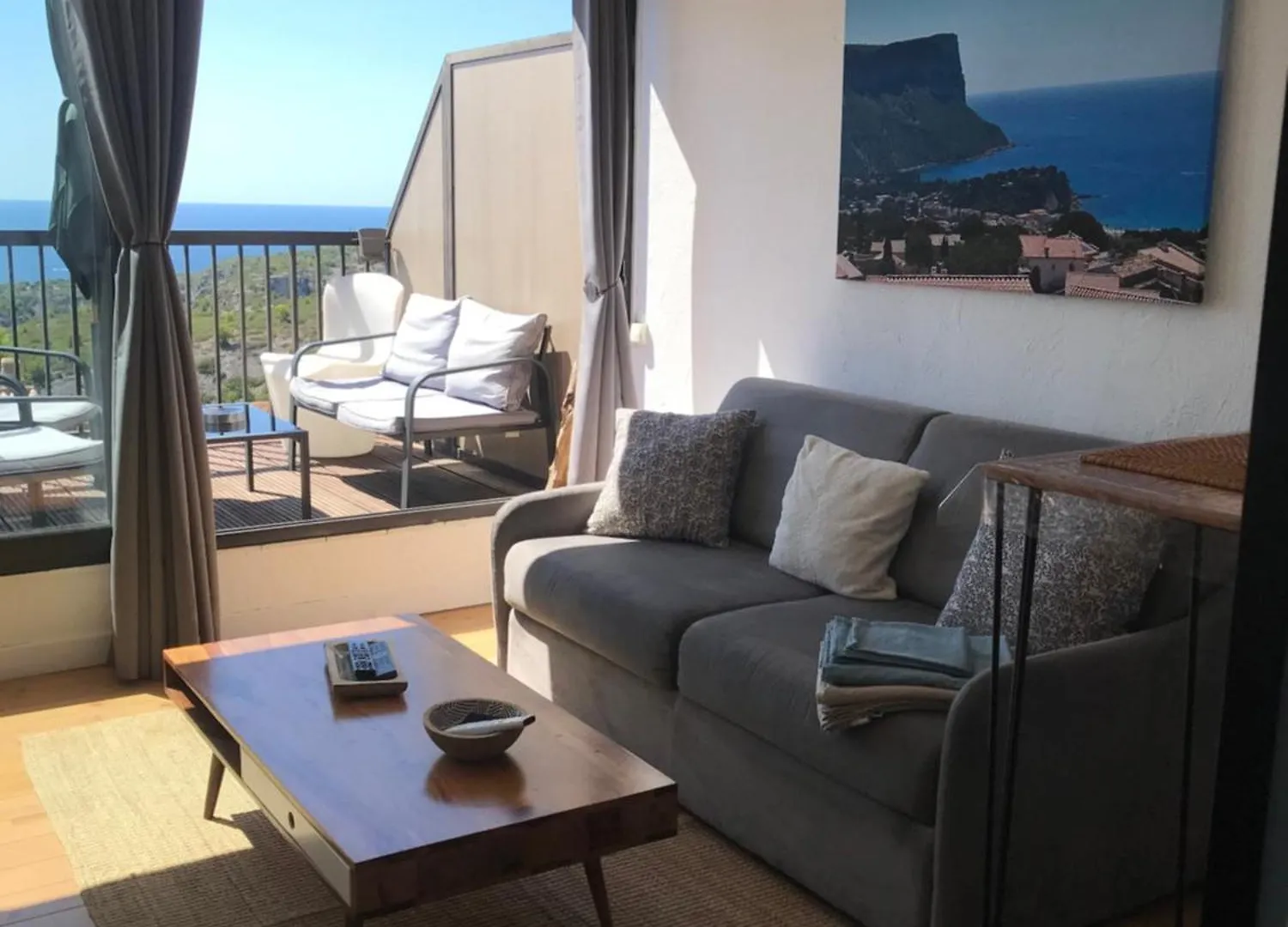 Magnifique Studio Cassis Vue Mer Apartment